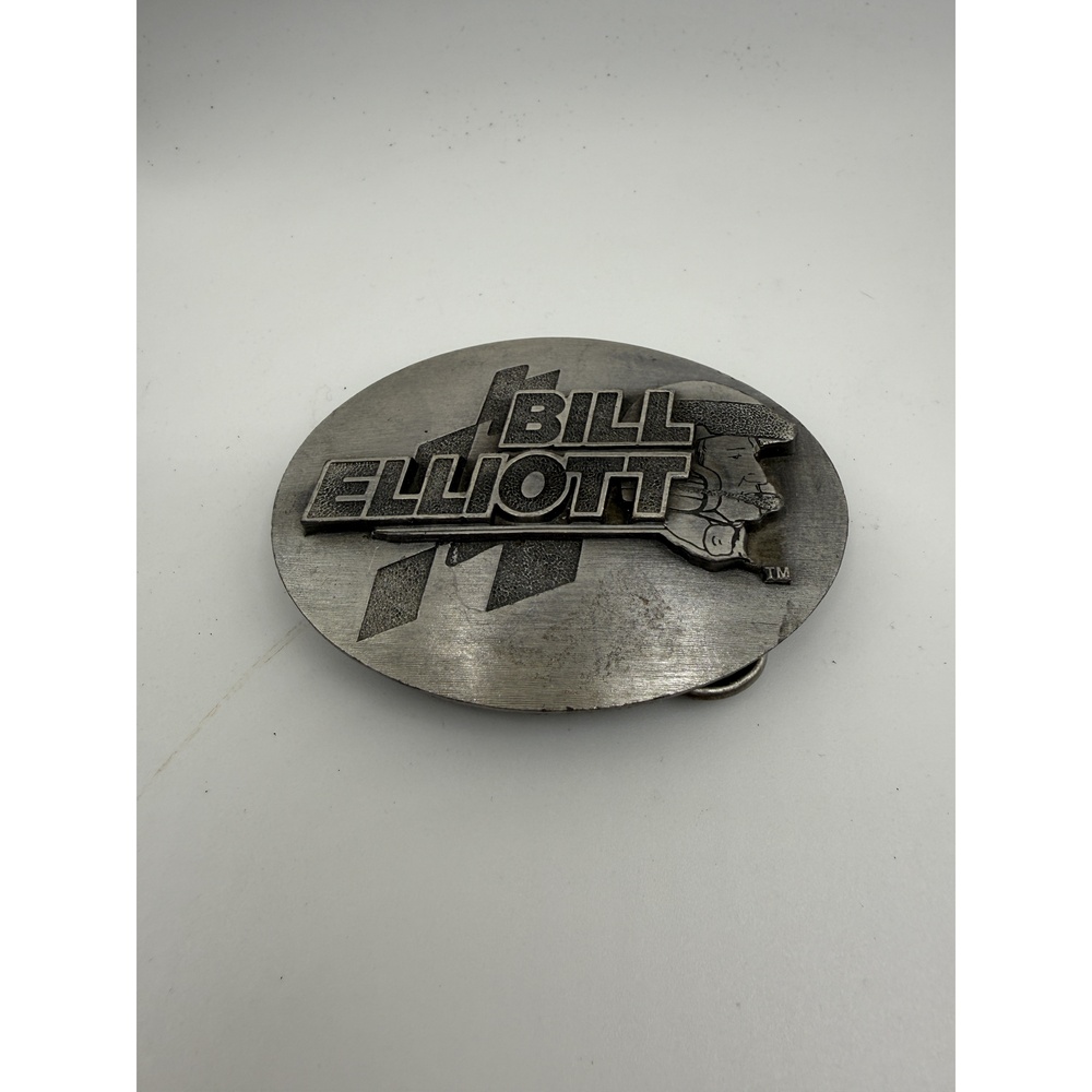 Vintage 1991 Bill Elliott Belt Buckle